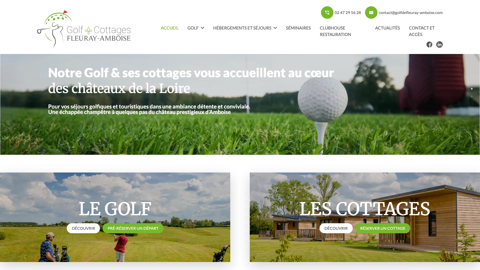 Golf de Fleuray-Amboise